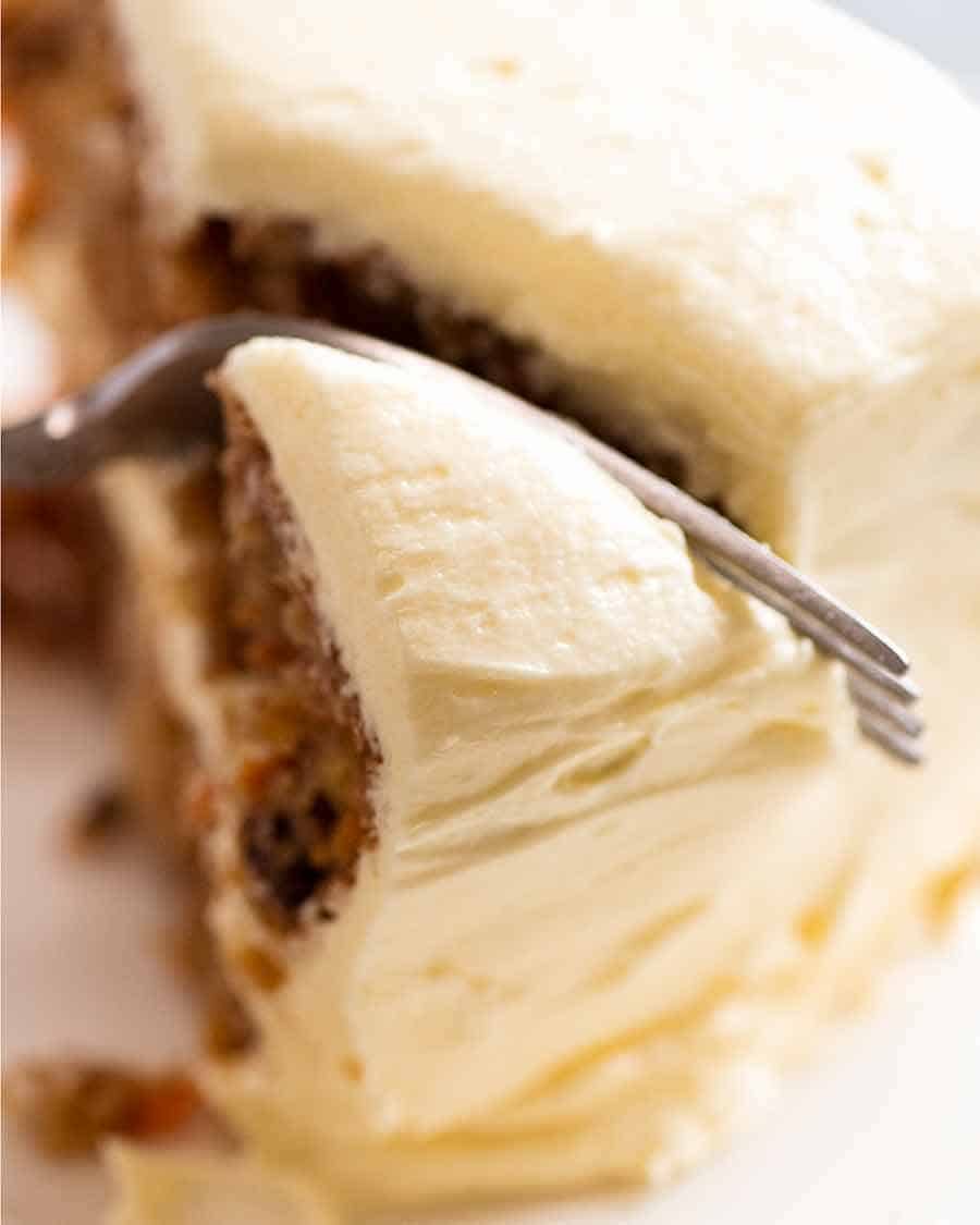 Eating Carrot Cake
