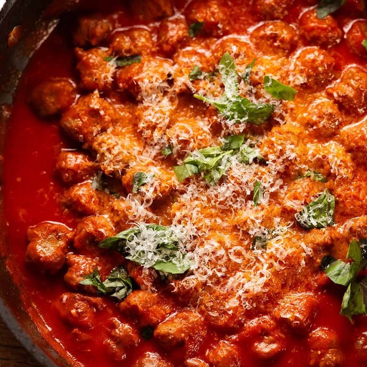 15 Minute Sausage Meatballs
