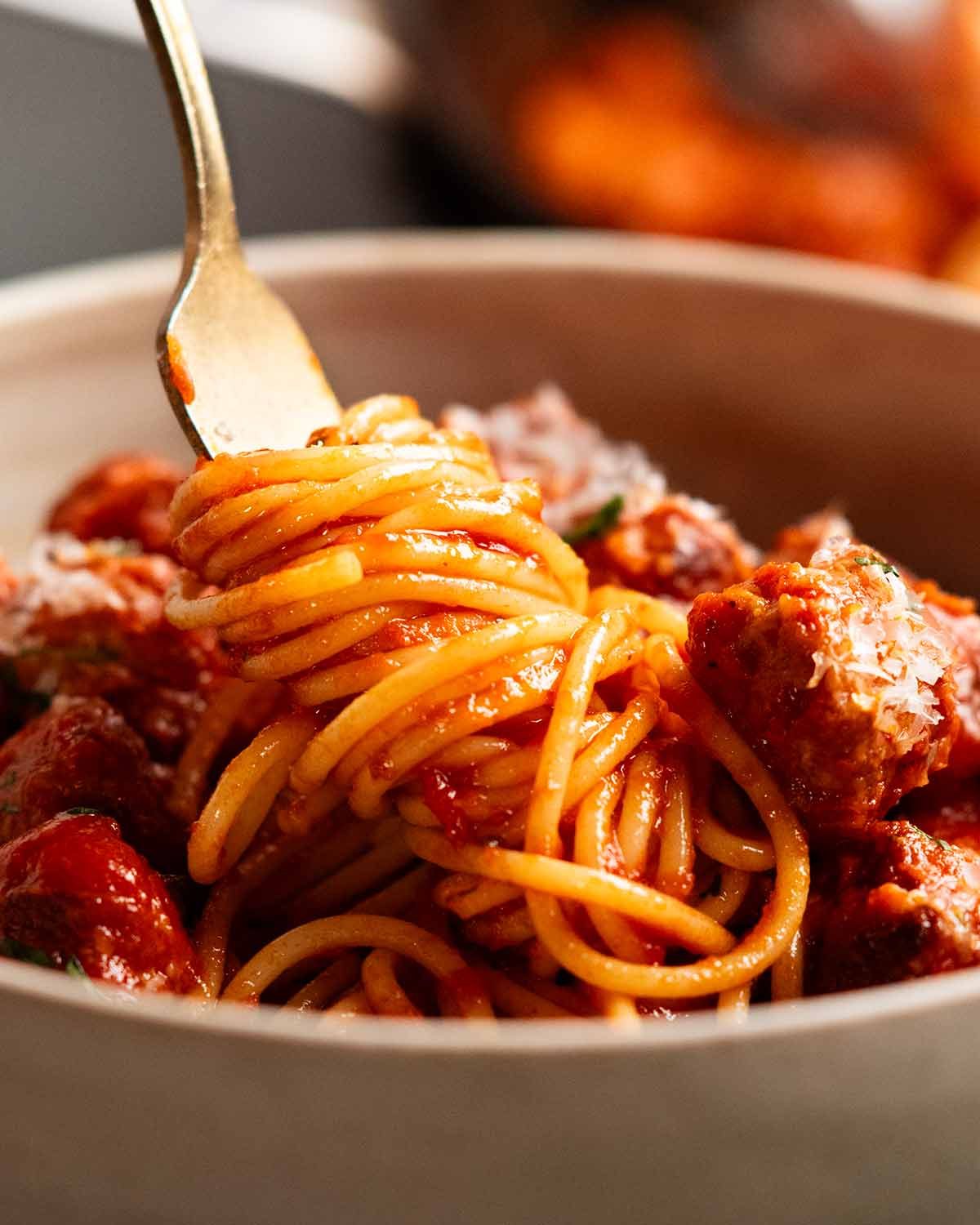 15 Minute Sausage Meatballs